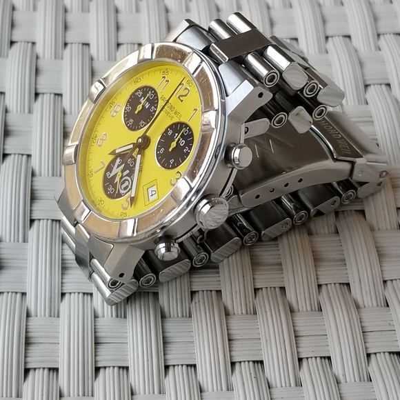 RAYMOND WEIL W1 Chronograph Date Yellow Dial watch